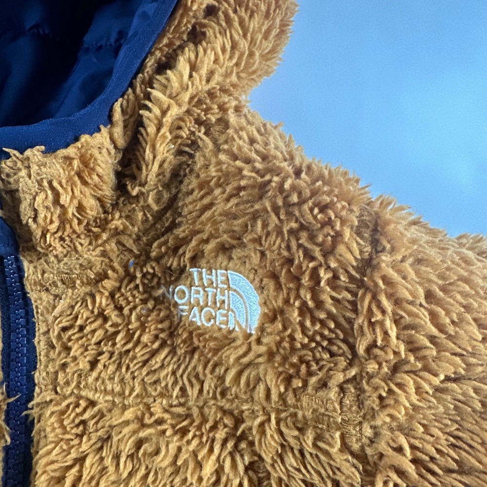 The North Face Toddler 2T Reversible Mount Chimborazo‎ Hooded Jacket Blue Camo - Picture 6 of 8